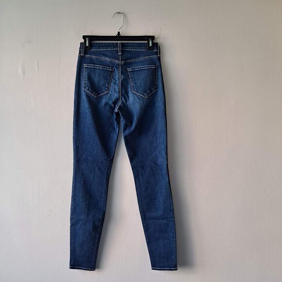 L'Agence Marguerite High Rise Skinny Ankle Denim Jeans in Mid wash - Size 25 - Picture 4 of 10